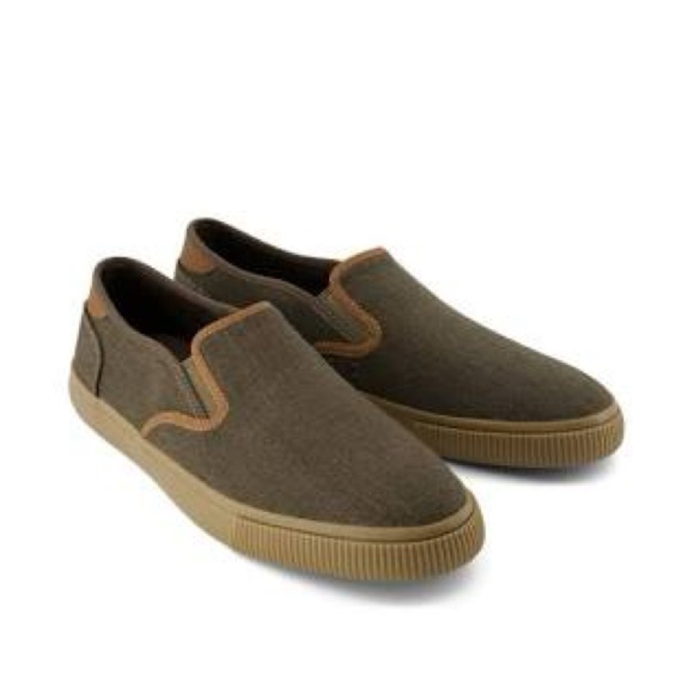 TOMS Baja Canteen Heritage slip-on shoe NWT